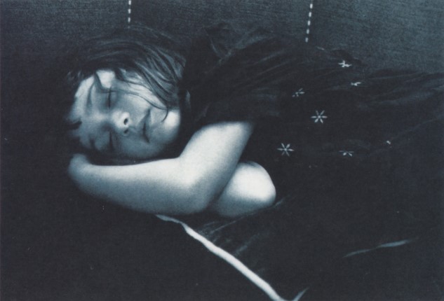 Cosima auf dem Sofa eingeschlafen, 2001